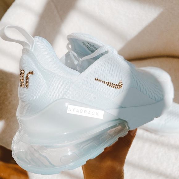 Air max 270 white x Swarovski - Picture 1 of 5